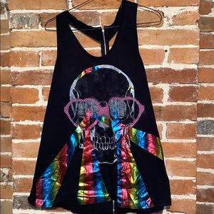 Sleeveless skull t-shirt bundle